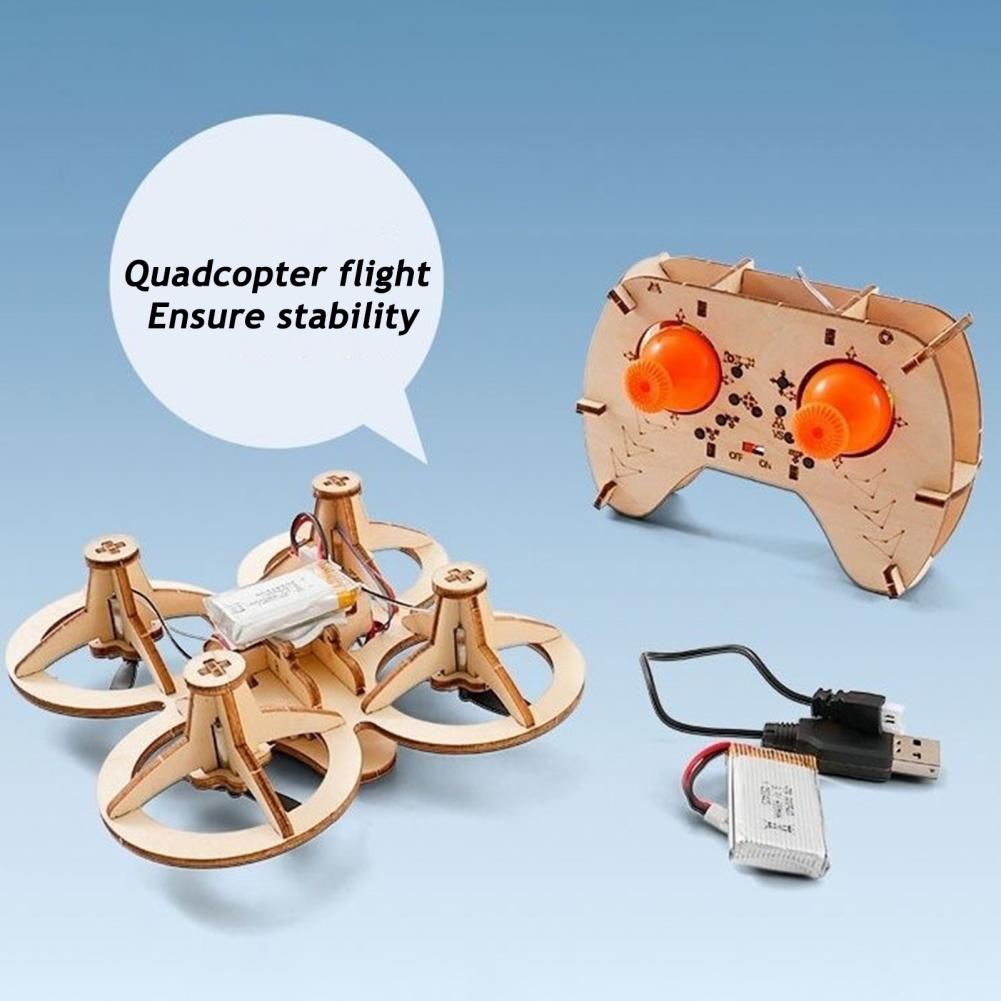 Rc Drone Toy Wooden Drone Puzz – Drone Kit Beginner recenzja i cena