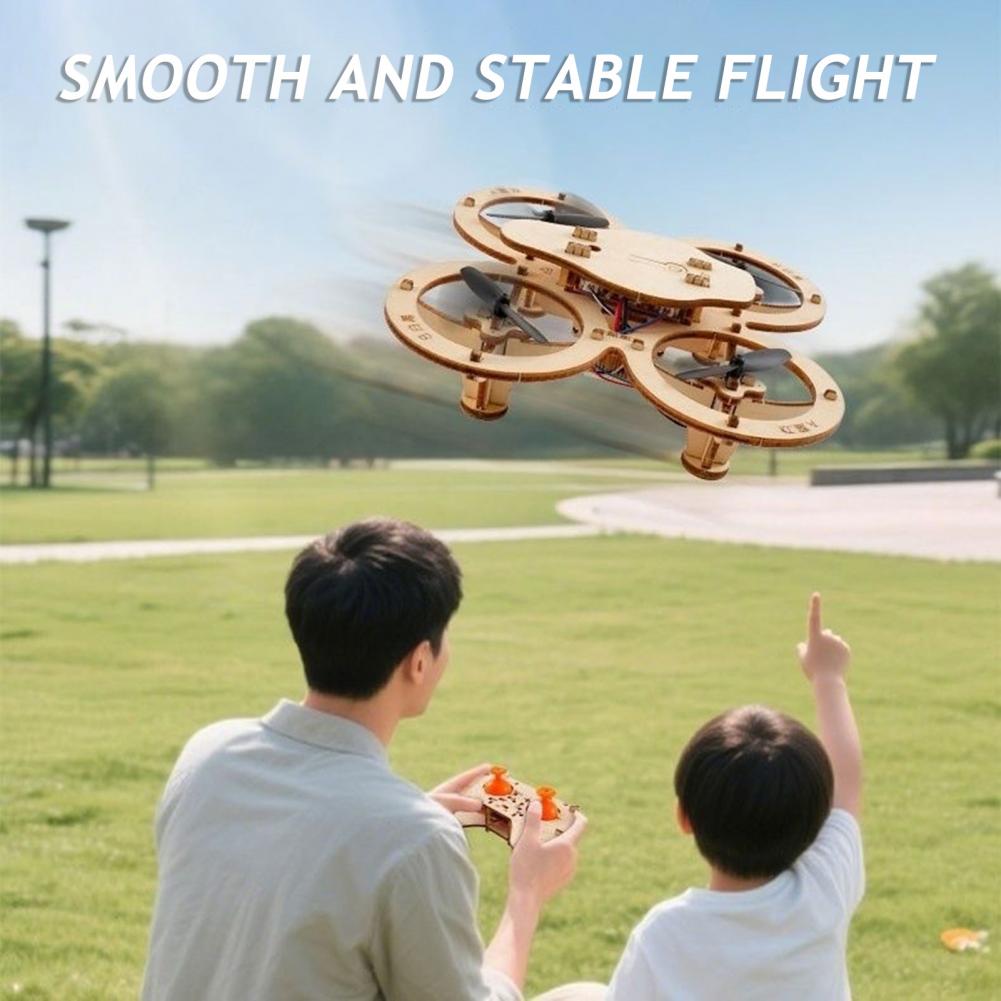 Rc Drone Toy Wooden Drone Puzz – Drone Kit Beginner recenzja i cena