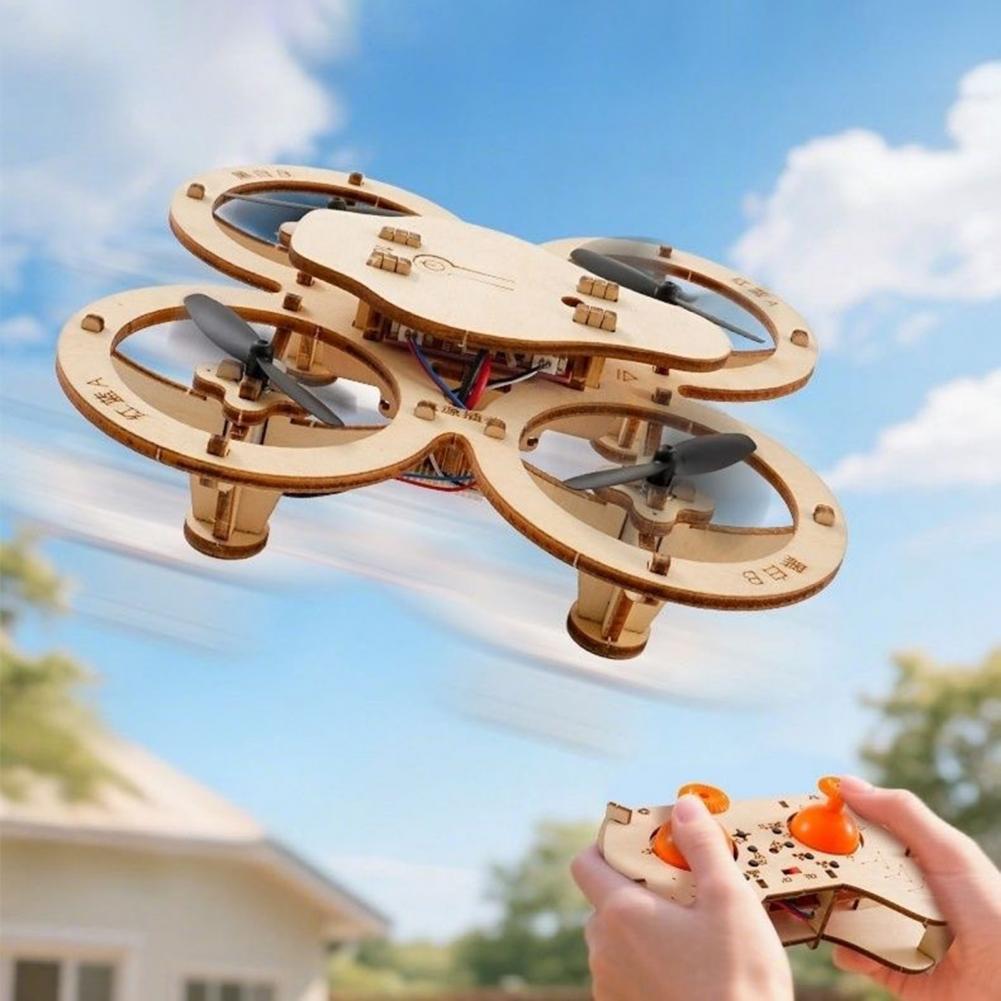 Rc Drone Toy Wooden Drone Puzz – Drone Kit Beginner recenzja i cena