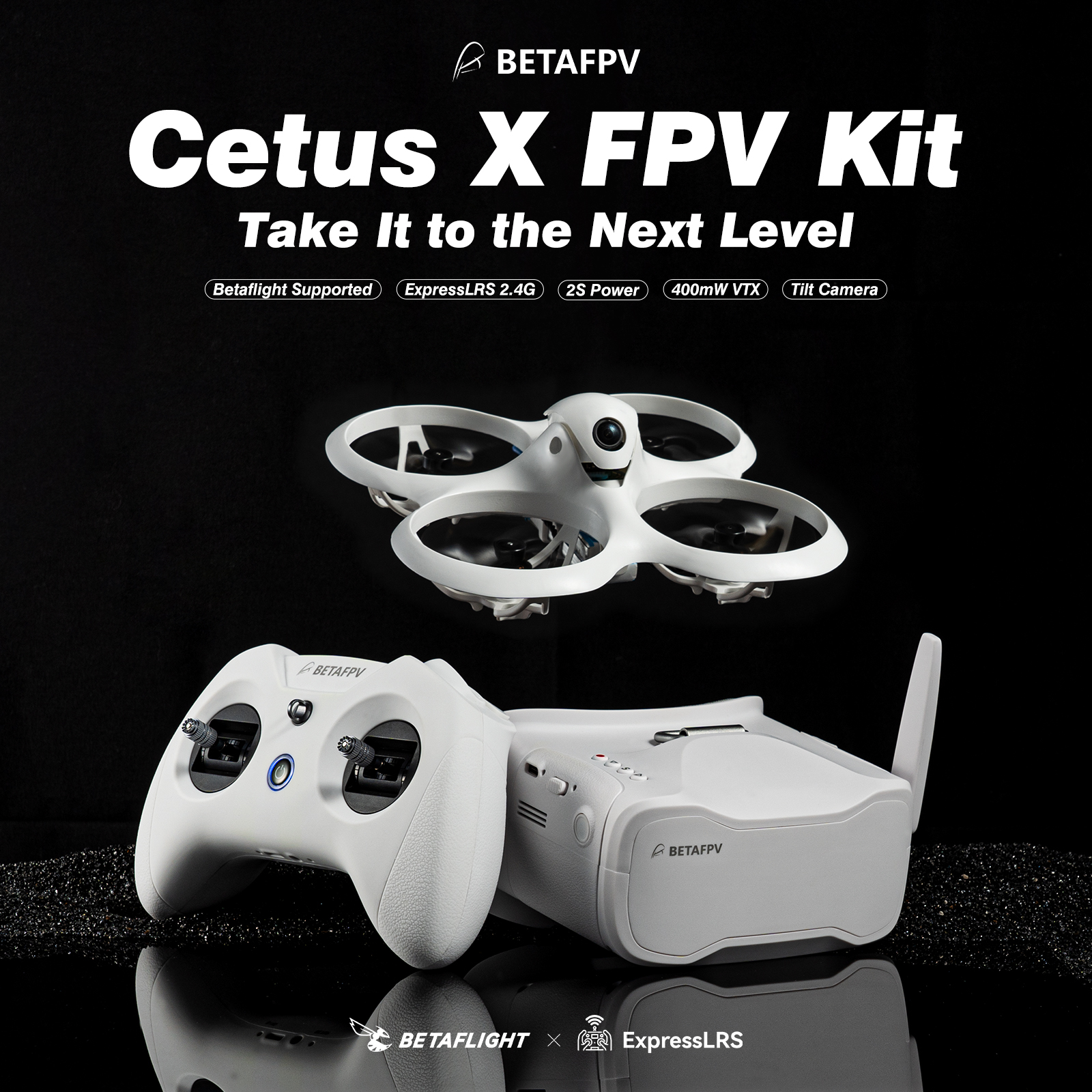 BETAFPV Cetus X FPV Kit Racing – Drone Kit Octocopter recenzja i cena
