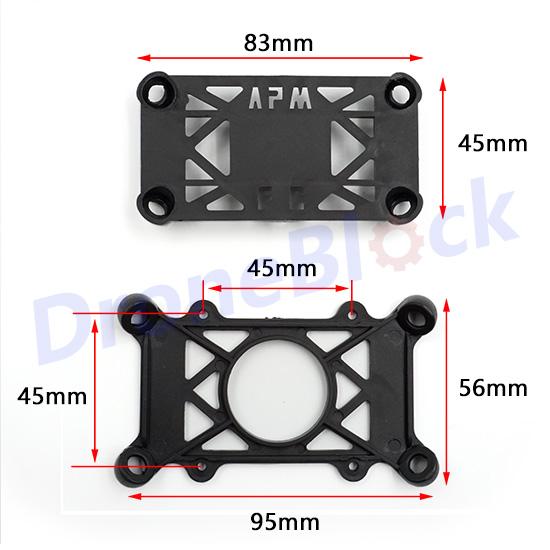 2PCS RC Anti-vibration Plate V – Drone Kit Hexacopter recenzja i cena