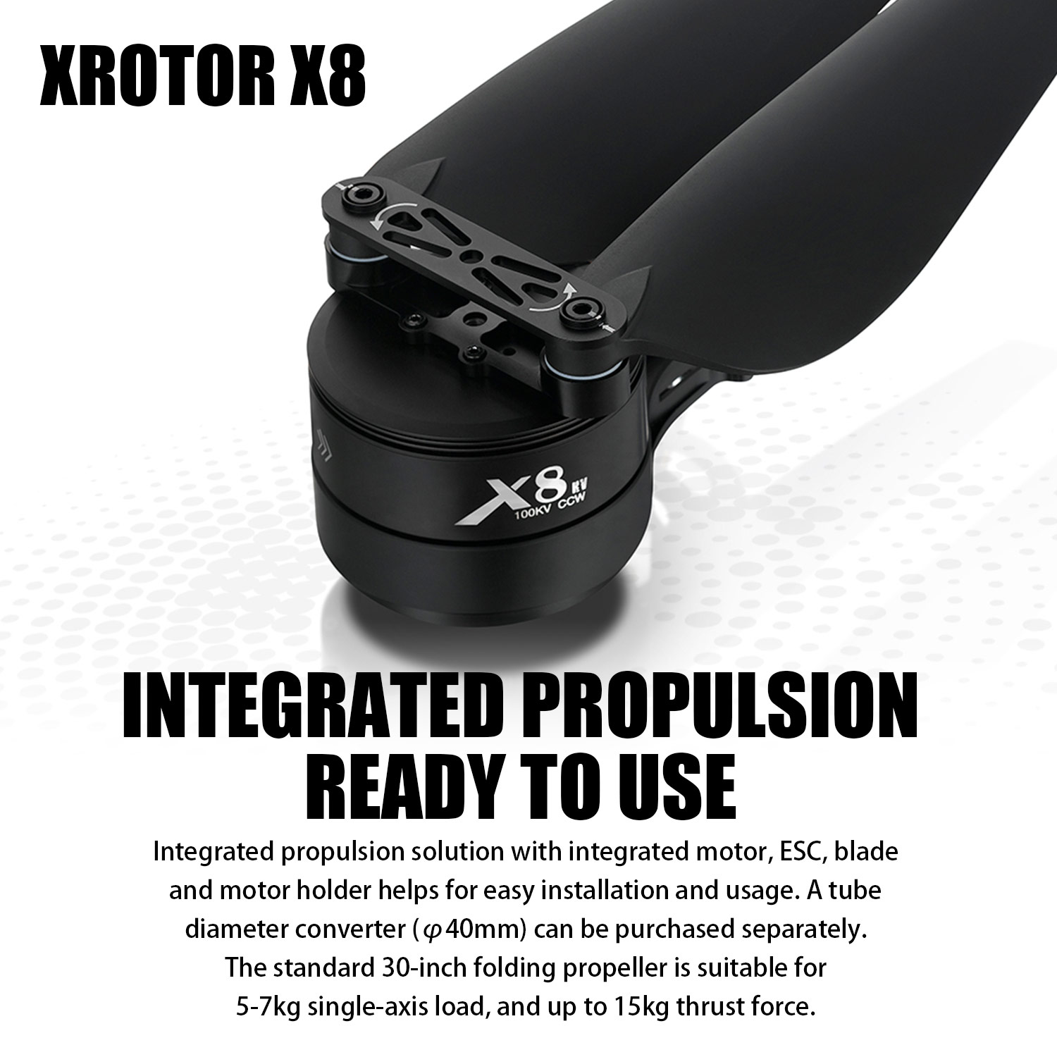 X8 Power System Kit: 100KV Mot – Drone Kit Heavy Lift recenzja i cena