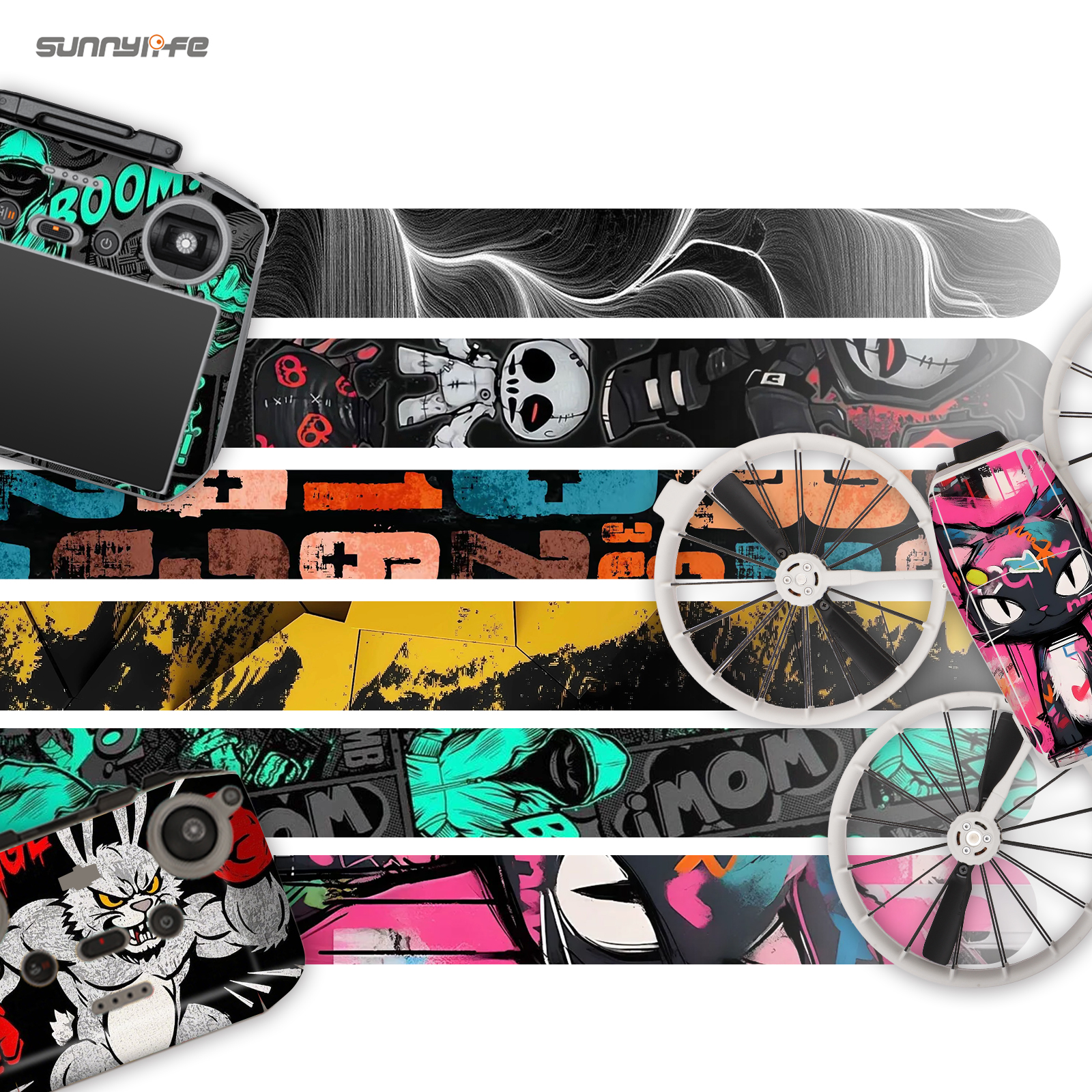 Sunnylife Sticker Kit for DJI  – Drone Kit Waterproof recenzja i cena
