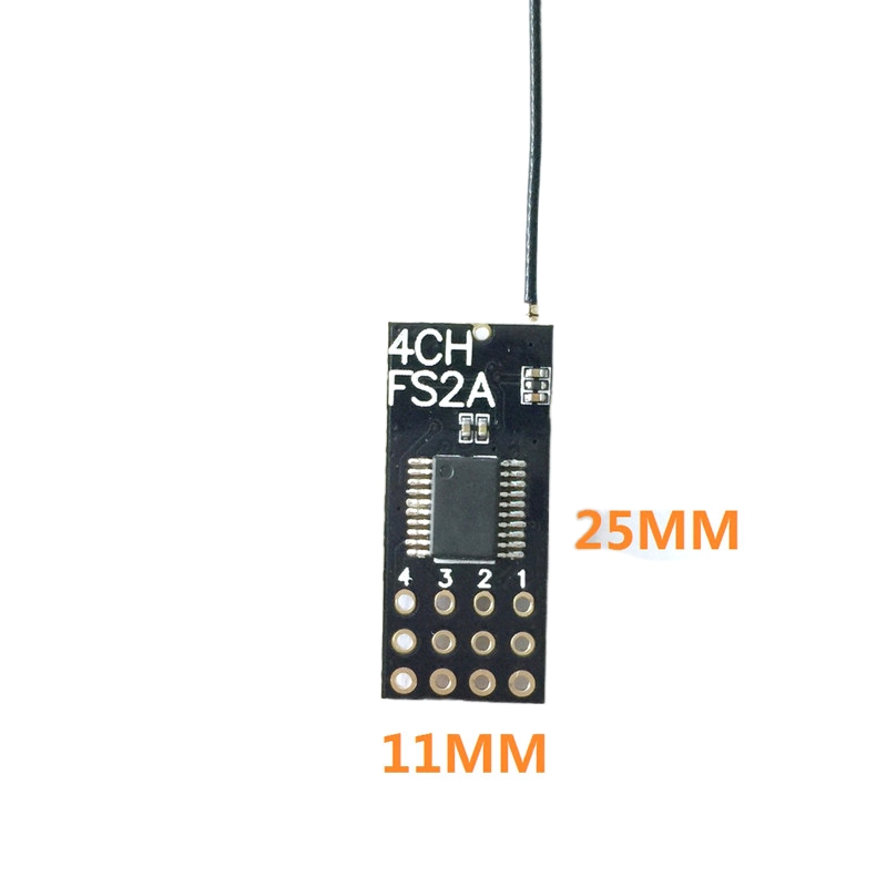 Flysky FS2A Mini Receiver 4CH  – Drone Kit Long Range recenzja i cena
