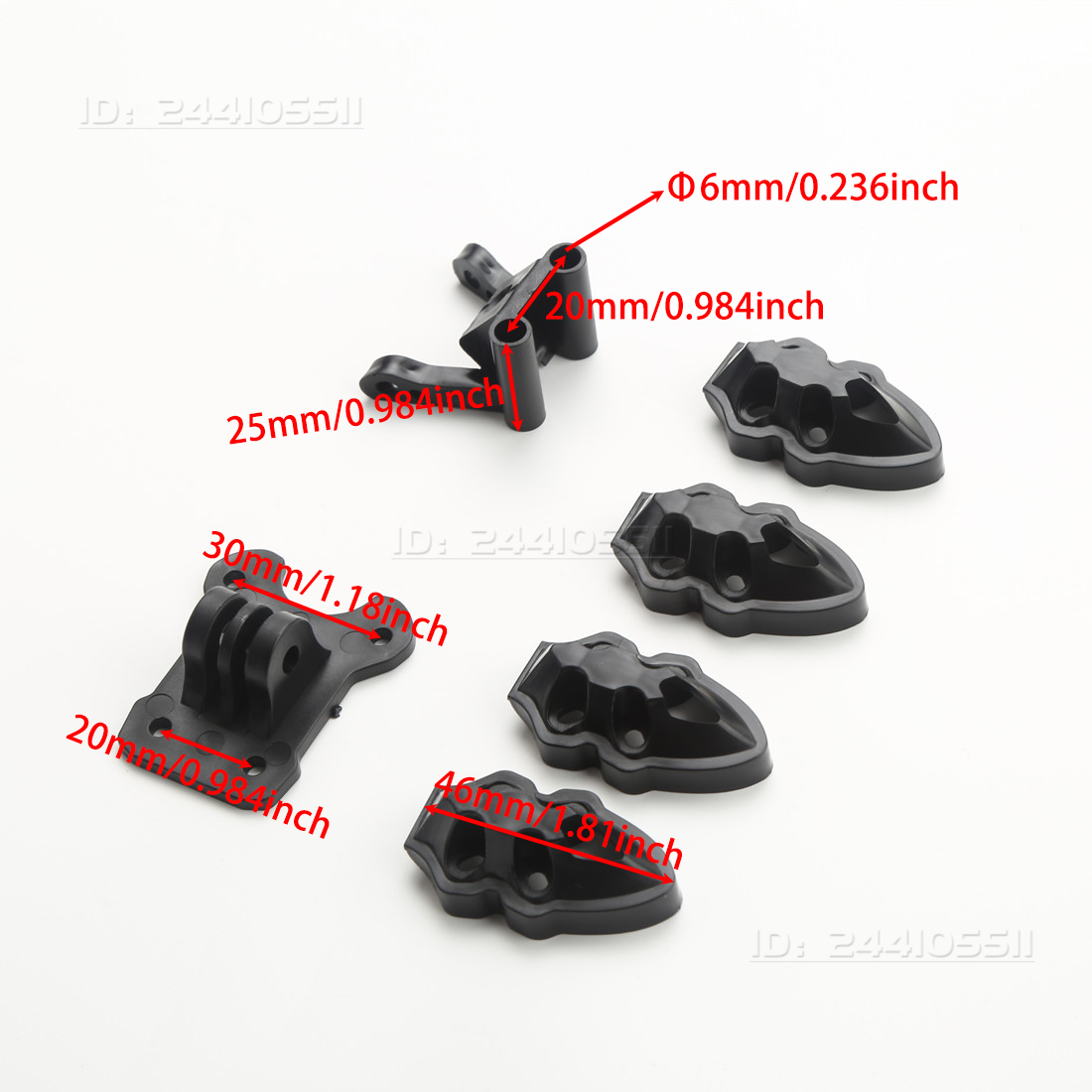 FPV Drone Frame 3D Printed Set – Drone Kit Racing recenzja i cena