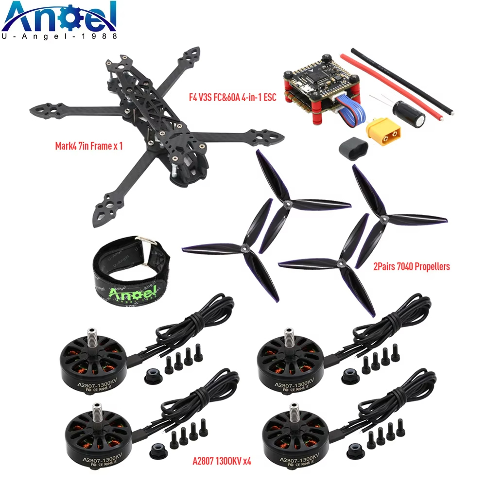 Mark4 Mark 4 7inch 295mm FPV F – Drone Kit With Camera recenzja i cena