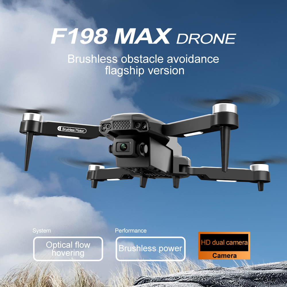 New F198 Drone Professional Du – Drone Kit Vtol recenzja i cena