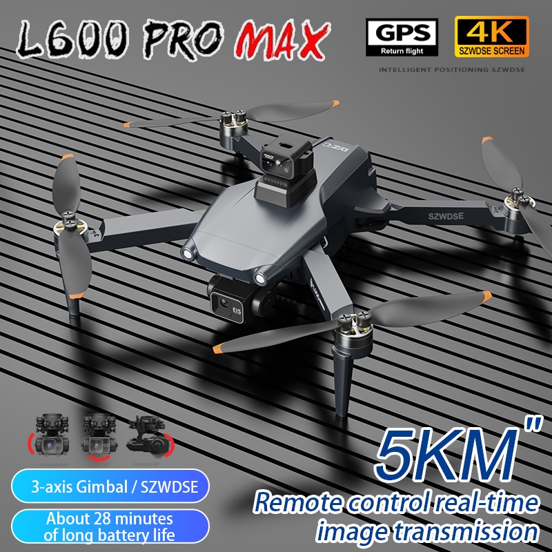 L600 Pro MAX /L600 PRO Drone 4 – Drone Kit Professional recenzja i cena