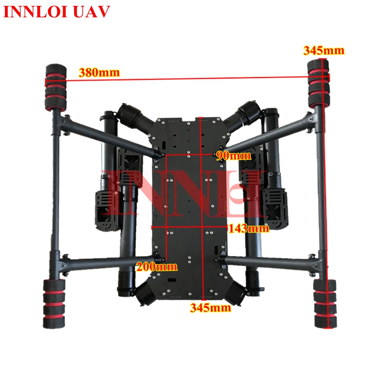 XAERO DIY H4 860mm Alien Foldi – Drone Kit Hexacopter recenzja i cena