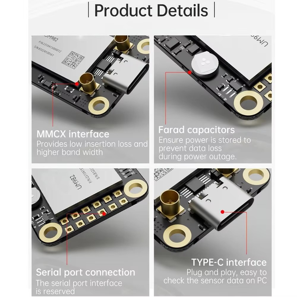 UM982 High-Precision GPS-RTK M – Drone Kit Hexacopter recenzja i cena