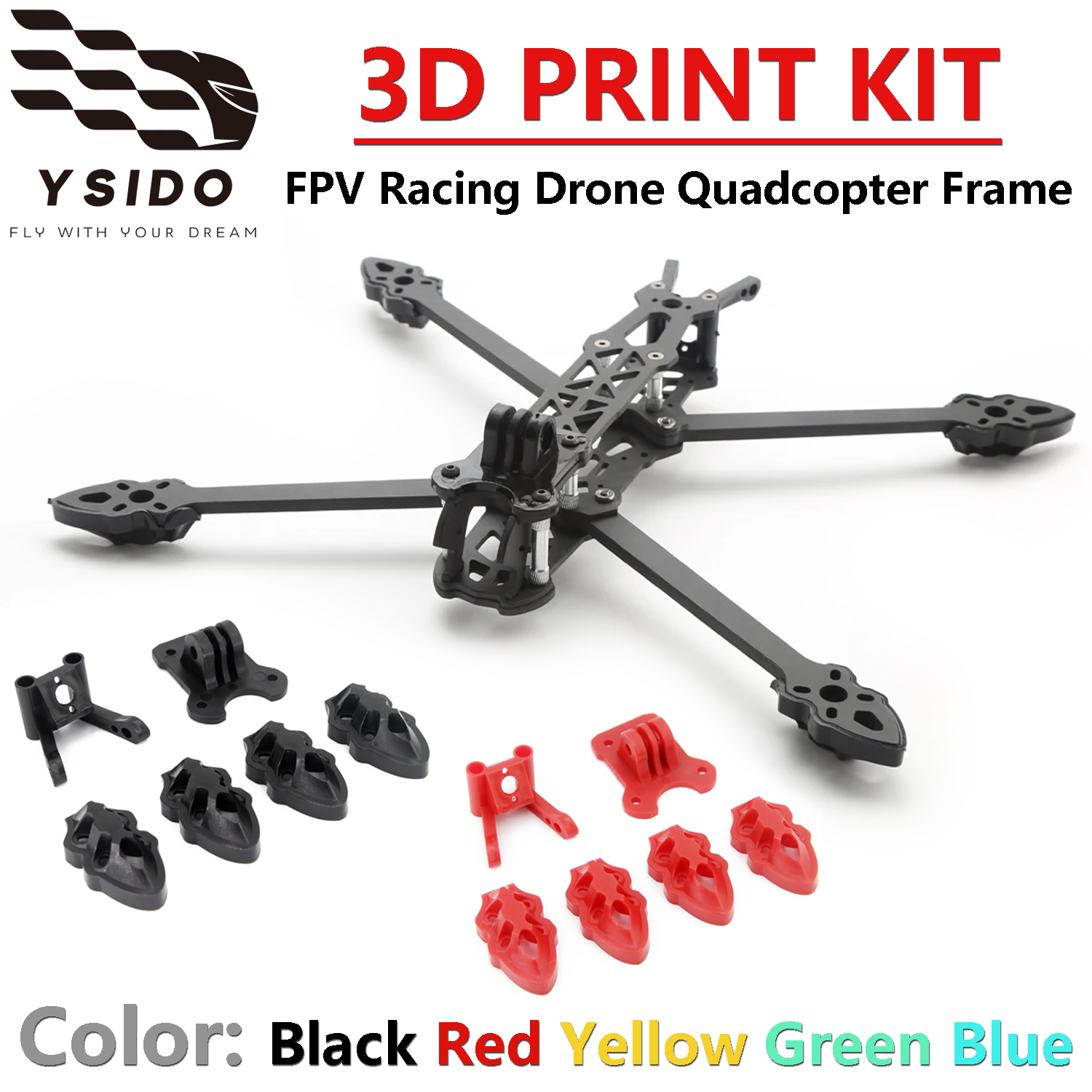 Mark4 5inch / 7inch FPV Frame  – Drone Kit Build Yourself recenzja i cena