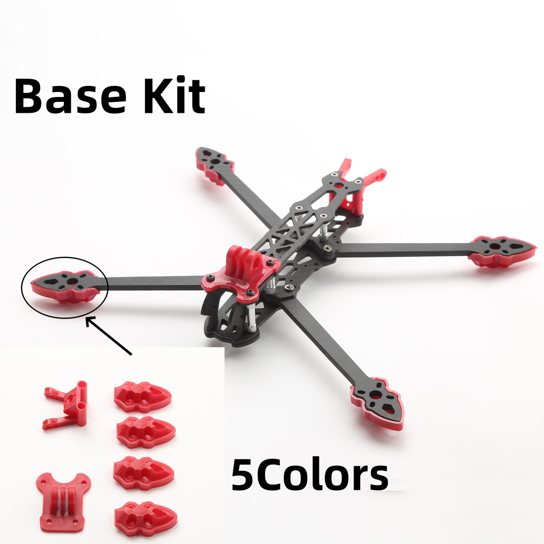 Mark4 5inch / 7inch FPV Frame  – Drone Kit Build Yourself recenzja i cena