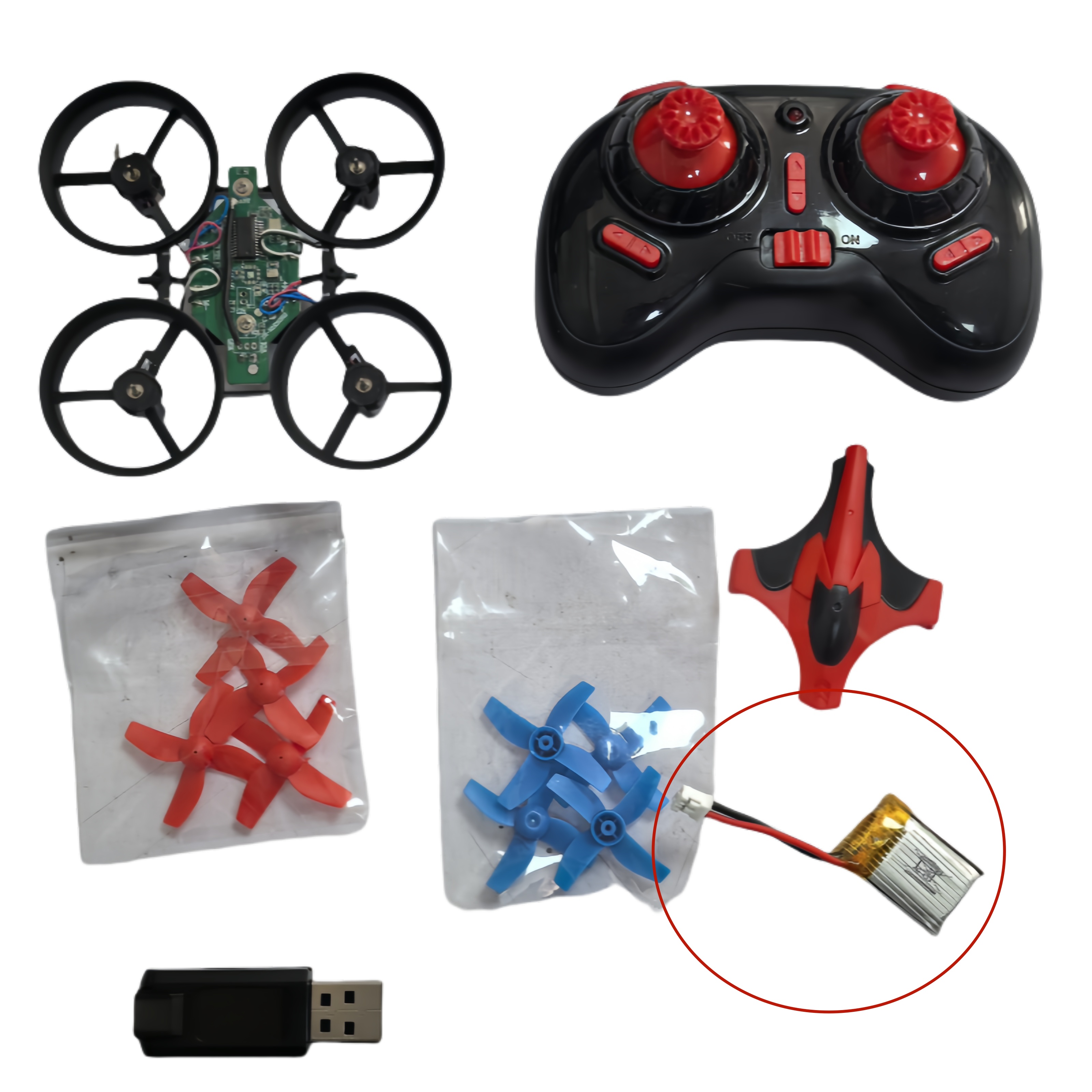 DIY RC Drone Parts 2.4GHz Each – Drone Kit Build Yourself recenzja i cena