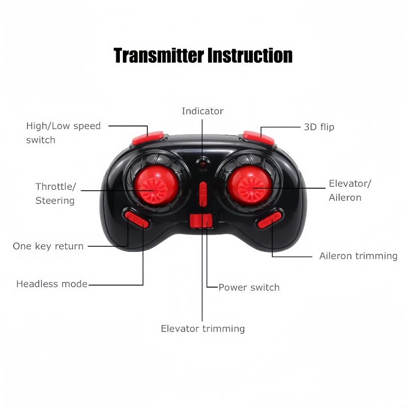 DIY RC Drone Parts 2.4GHz Each – Drone Kit Build Yourself recenzja i cena