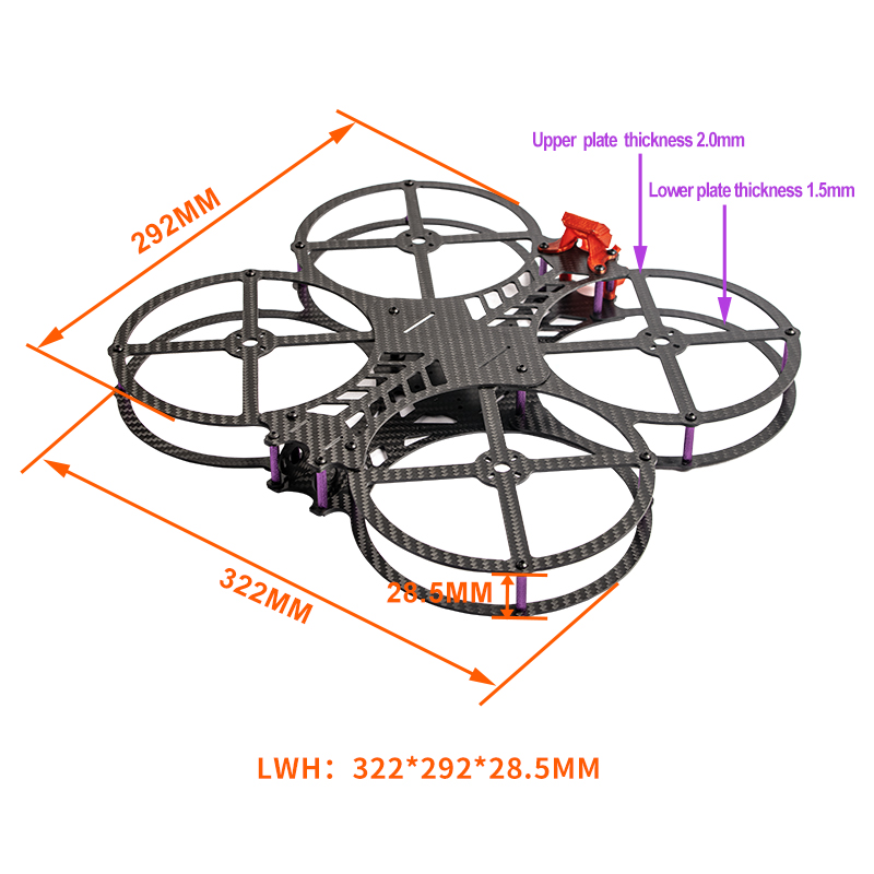 NEW 5 inch AOS Cine O5 EVO V1. – Drone Kit Racing recenzja i cena