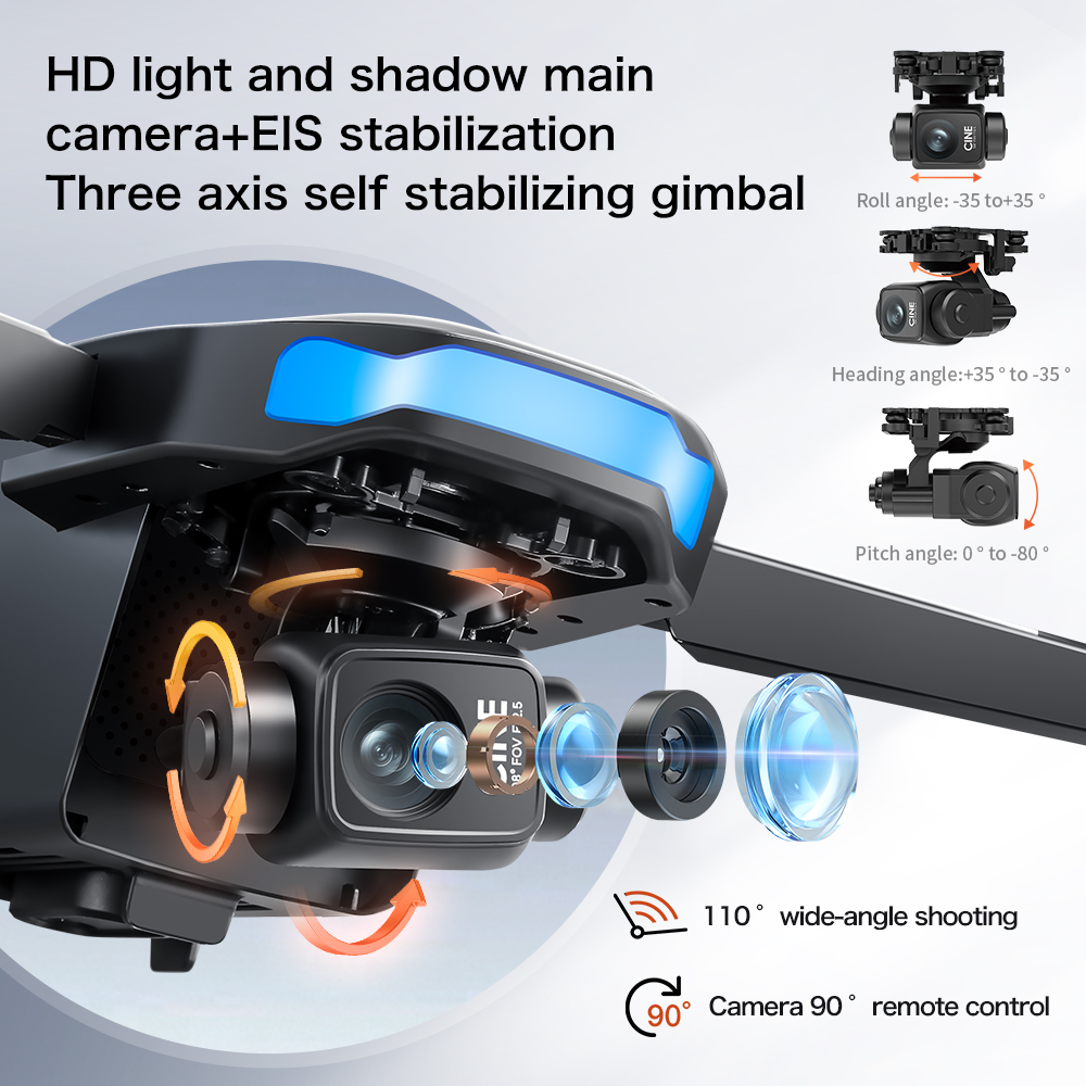 New S-X1 MAX Drone GPS 8K Prof – Drone Kit Professional recenzja i cena