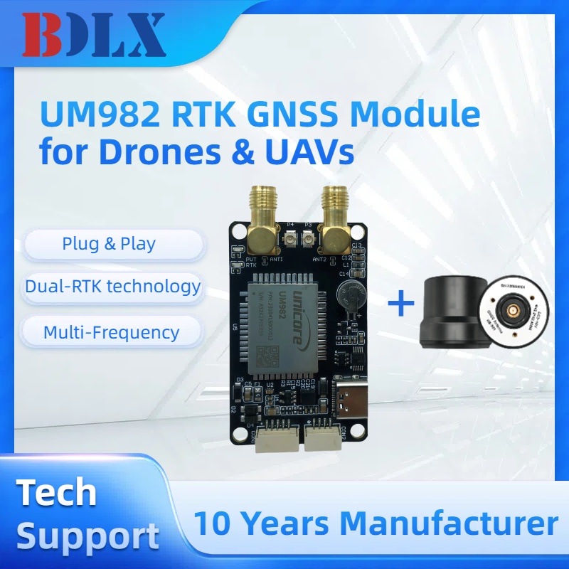 UM982 Dual Antenna RTK GNSS Mo – Drone Kit Hexacopter recenzja i cena