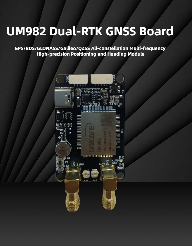 UM982 Dual Antenna RTK GNSS Mo – Drone Kit Hexacopter recenzja i cena