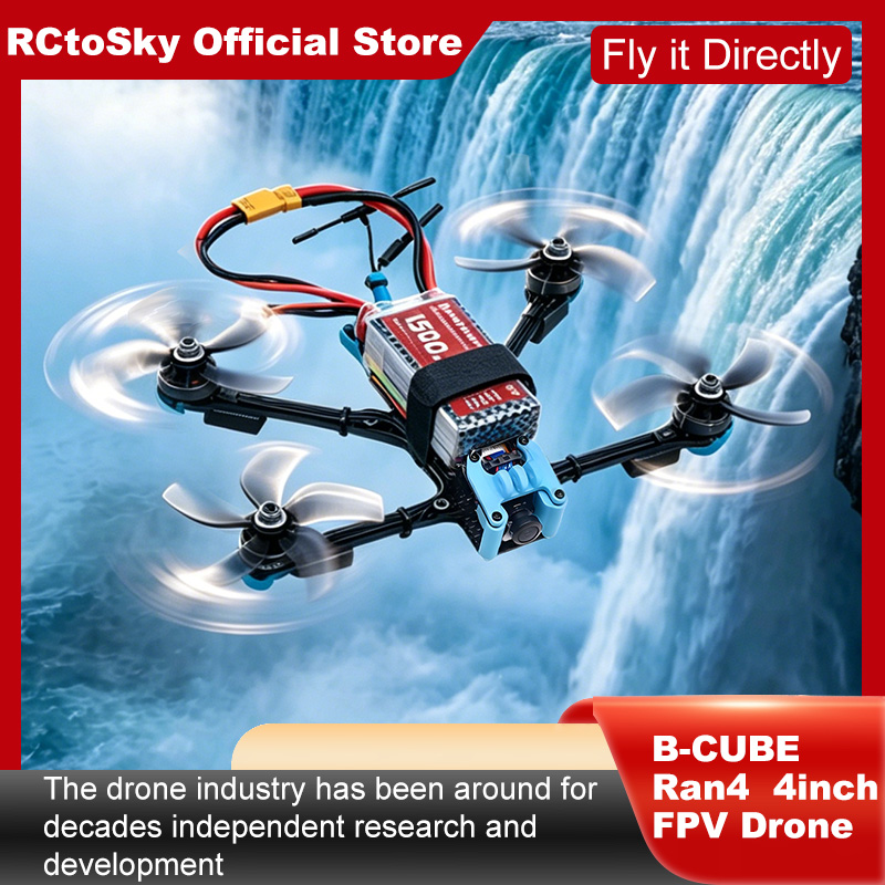 B-CUBE Ran4 4inch FPV Drone Fr – Drone Kit Octocopter recenzja i cena