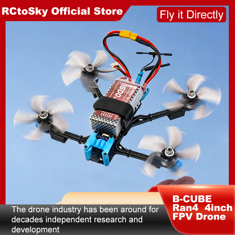 B-CUBE Ran4 4inch FPV Drone Fr – Drone Kit Octocopter recenzja i cena