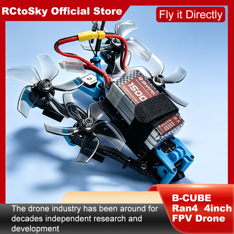 B-CUBE Ran4 4inch FPV Drone Fr – Drone Kit Octocopter recenzja i cena