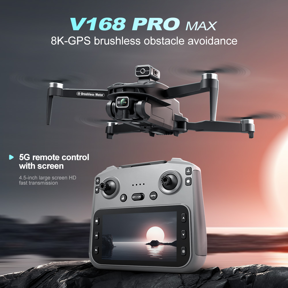 Lenovo V168 MAX 8K HD Drone 5G – Drone Kit Long Range recenzja i cena