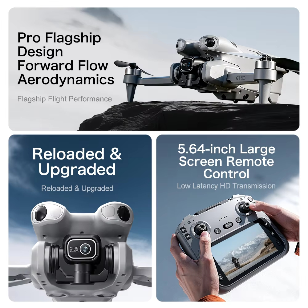 New Gift 2026 Upgrated GT50PRO – Drone Kit Long Range recenzja i cena