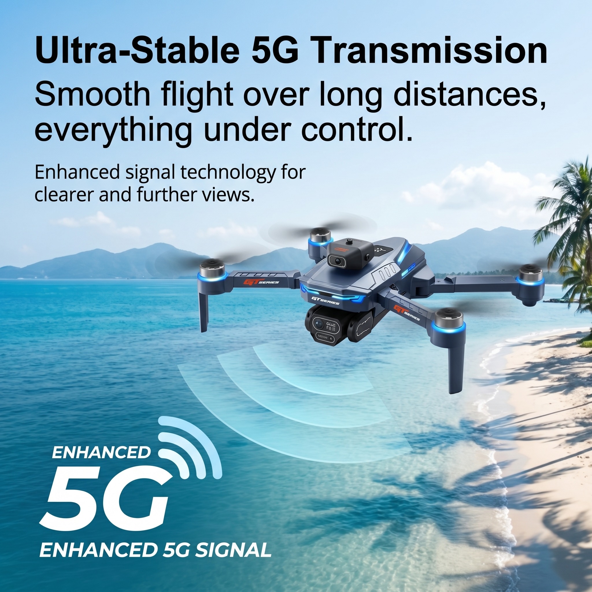 New Drone GT8 8K Professional  – Drone Kit Professional recenzja i cena