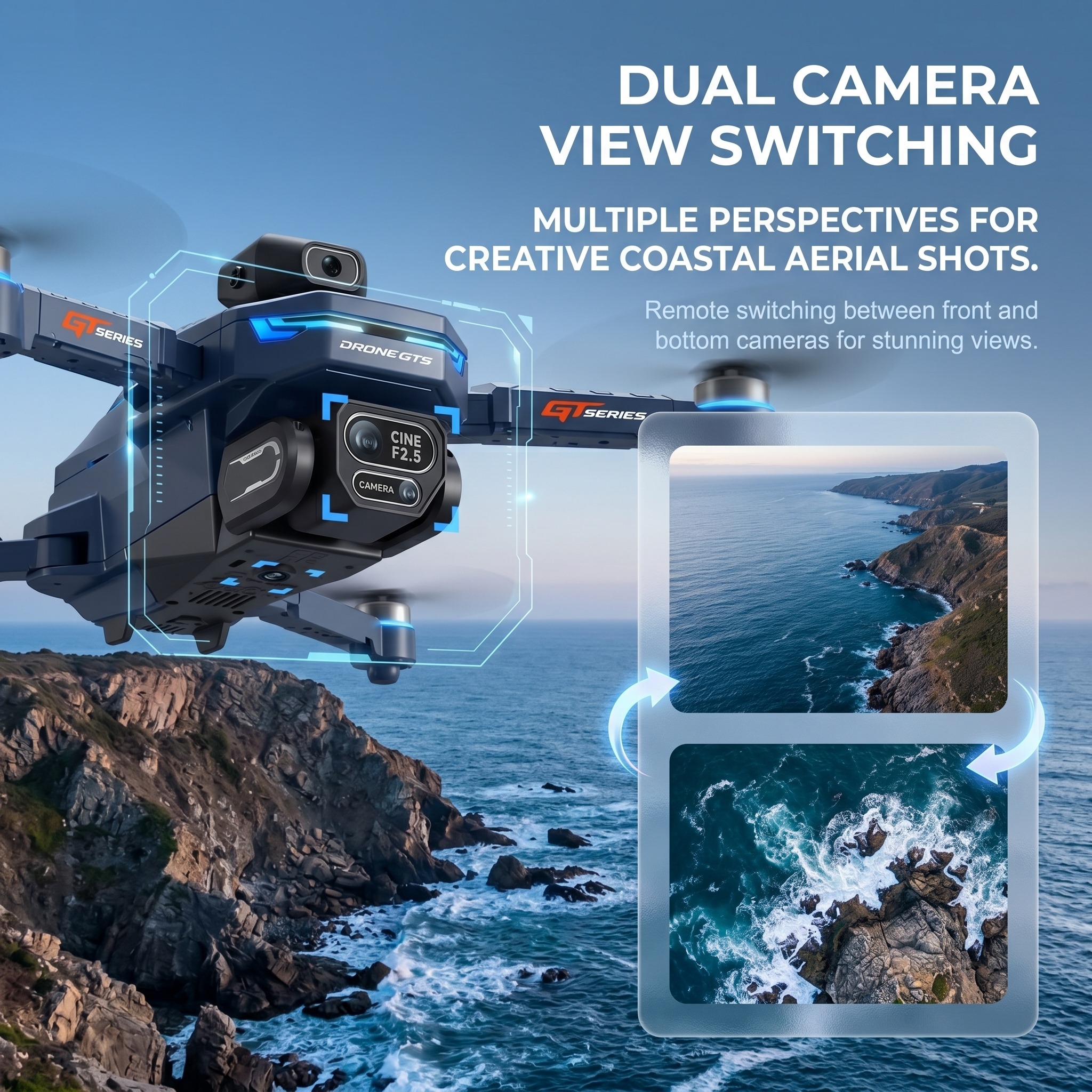 New Drone GT8 8K Professional  – Drone Kit Professional recenzja i cena